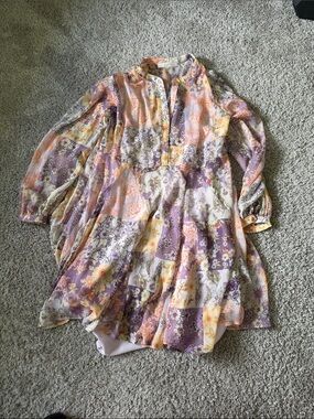 LOFT - patchwork dress